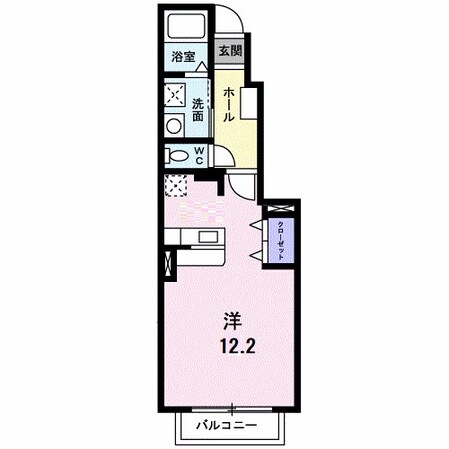 オアシスAの物件間取画像